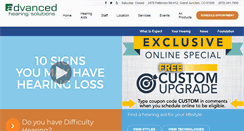 Desktop Screenshot of grandjunctionhearingaids.com